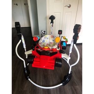 Dream On Me Champ Red Racecar Jumper/Activity Center